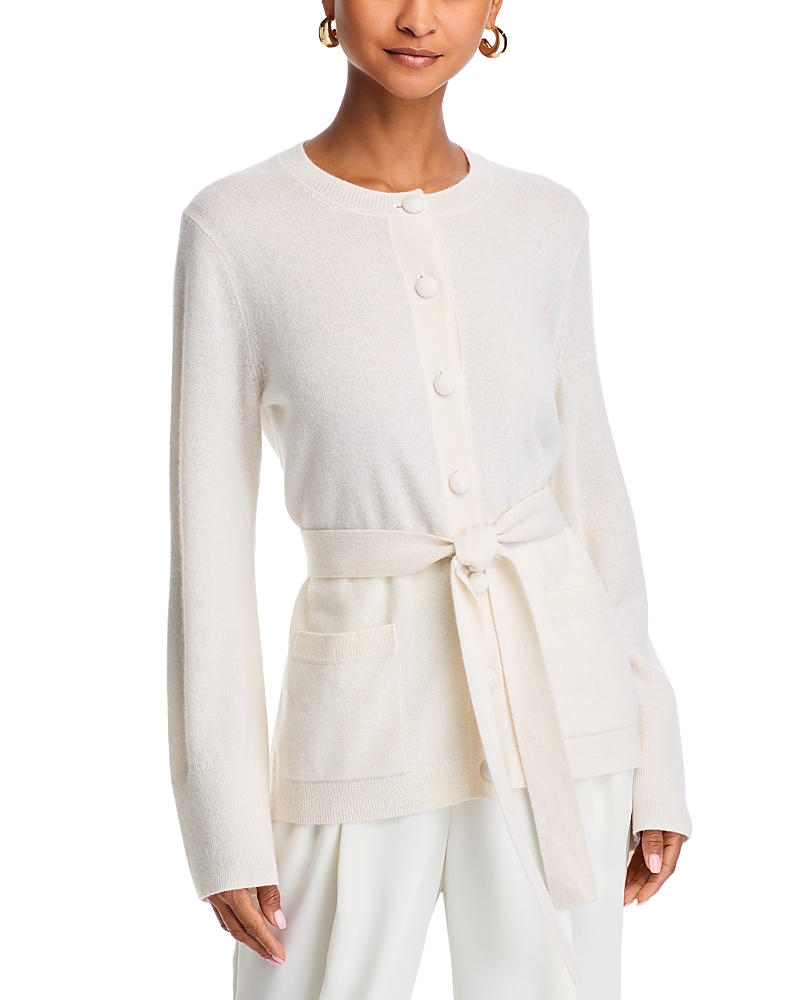 C BY BLOOMINGDALE'S CASHMERE C BY BLOOMINGDALE'S CASHMERE BELTED CARDIGAN SWEATER - EXCLUSIVE