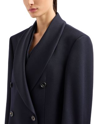 Double Breasted Wool Coat