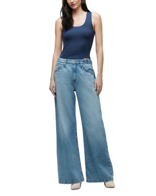 Jodie High Rise Wide Leg Jeans in Aspen