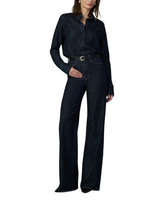 The Mia High Rise Wide Leg Jeans in Totally