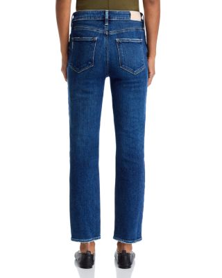 Cindy High Rise Ankle Straight Jeans