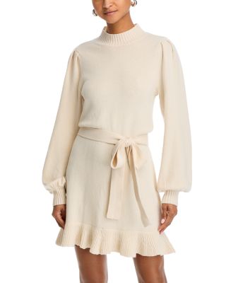 Paige Julita Belted Sweater Dress
