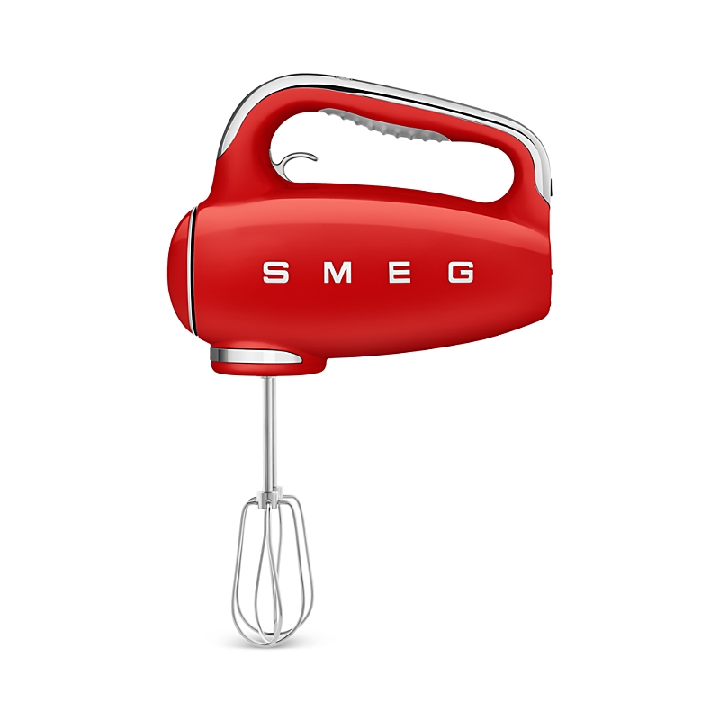 Smeg Retro-style Electric Hand Mixer In Red