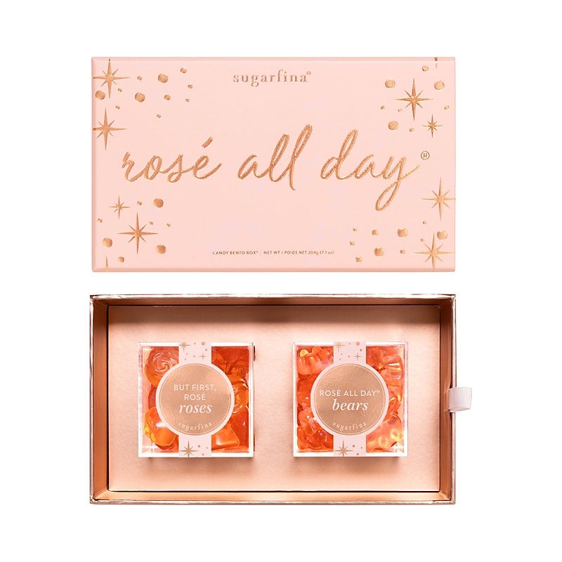 Sugarfina Rose All Day 2 Piece Candy Bento Box