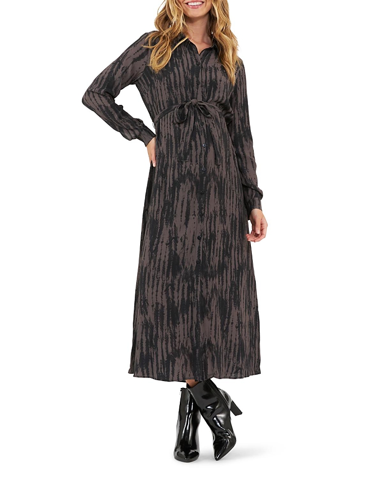 RIPE MATERNITY SYLVIA SHIRT DRESS