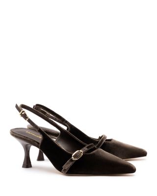 Larroudé - Women's Ines Slingback Pumps