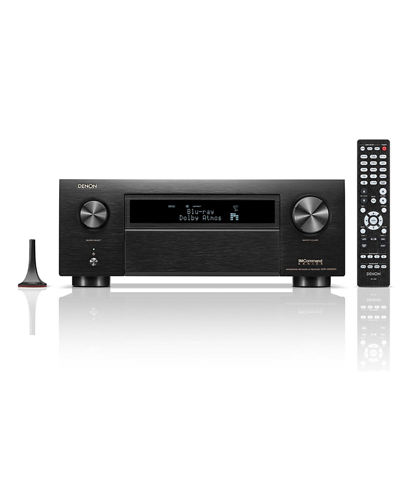 Denon Avr-x6800h 11.4-channel 8k Home Theater Receiver With Dolby Atmos/dts:x And Heos Built-in In Black