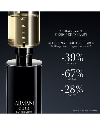 Armani Code Eau de Parfum 4.2 oz.