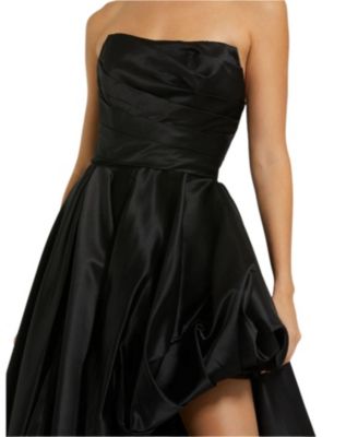 Strapless Ruched Gown