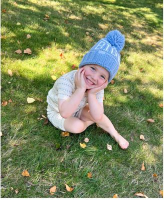 Boys' Big Bro Bobble Hat & Mittens Set - Little Kid, Big Kid