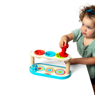Match & Push Spinning Tops - Ages 2+