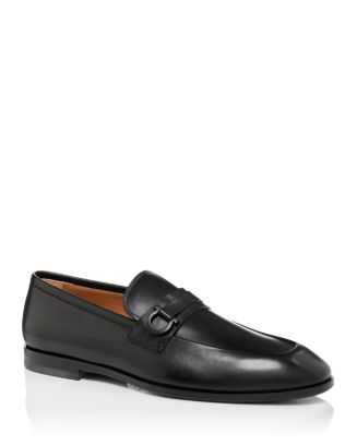 FERRAGAMO ブラックローファー Salvatore Ferragamo (サルヴァトーレフェラガモ) レザー