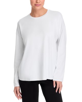 Eileen Fisher High Crewneck Boxy Top