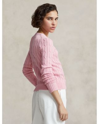 Cotton Cable Knit Sweater