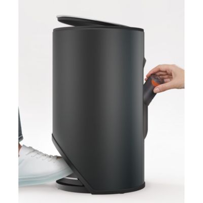 Arc 10 Liter Slimline Pedal Trash Can With Liner Pocket