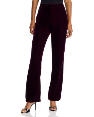 STEVE MADDEN - Mercer Velvet Straight Leg Pants