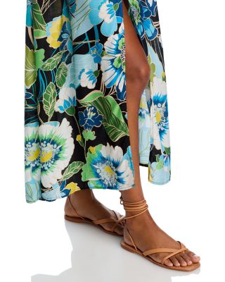 Jenn Drawcord Kaftan Cover Up