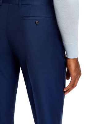 Wool Slim Fit Suit Pants