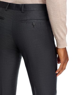 Wool Slim Fit Suit Pants