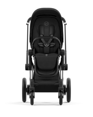 e-PRIAM 2 Stroller in Chrome with Black Handles
