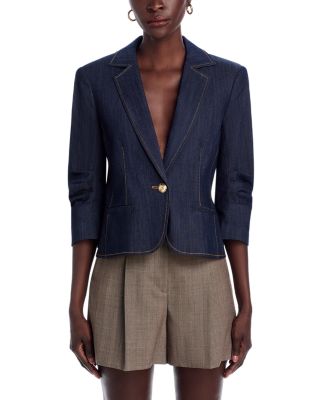 Petit Khloe Denim Blazer