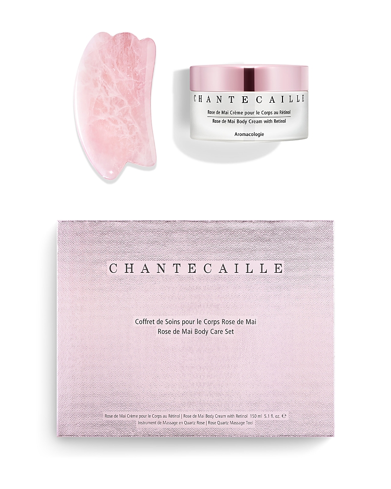 Chantecaille Rose De Mai Gift Set In White