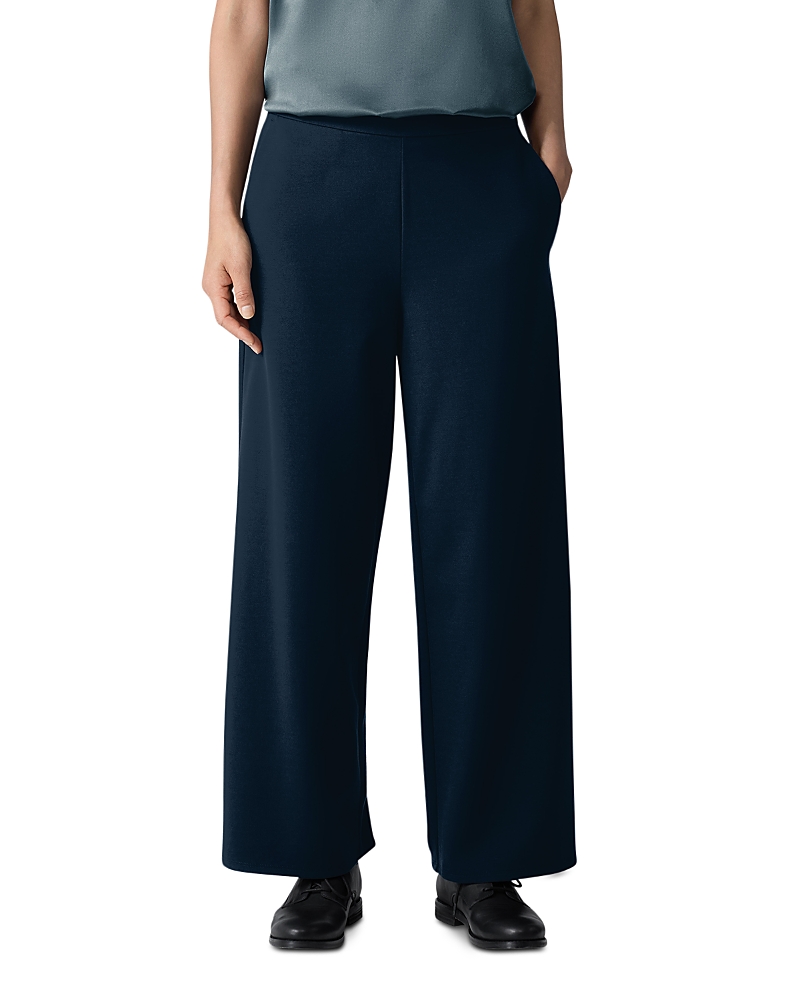EILEEN FISHER WIDE LEG ANKLE PANTS