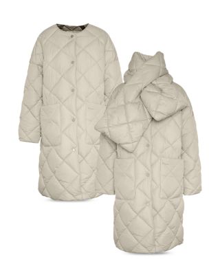 Brigitte Puffer Coat with Scarf