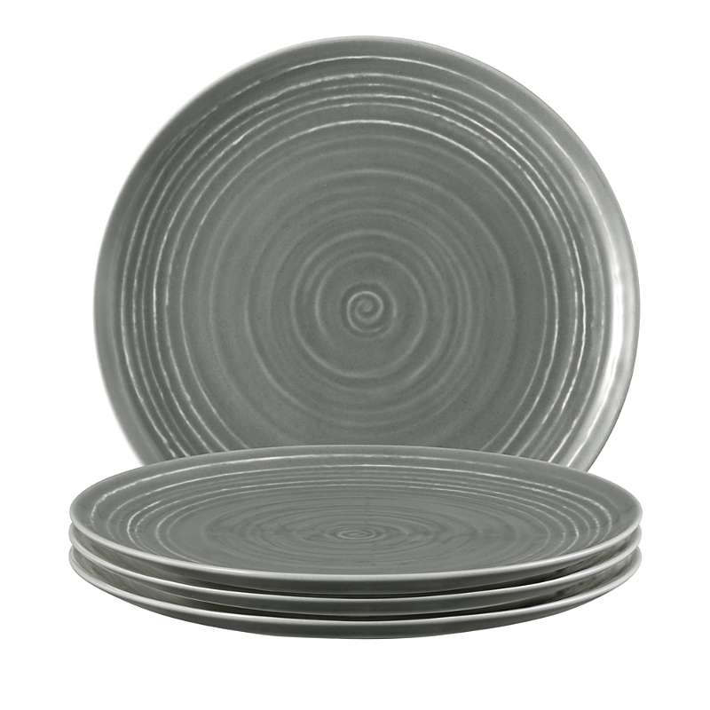Seltmann Terra Salad Plates, Set Of 4 In Gray