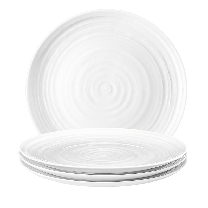 Seltmann Terra Salad Plates, Set Of 4 In White