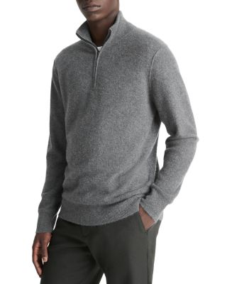 Thermal Quarter Zip Polo Sweater