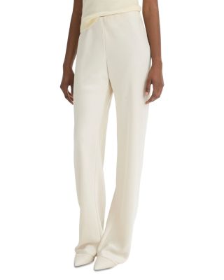 Fluid Satin Bias Pant