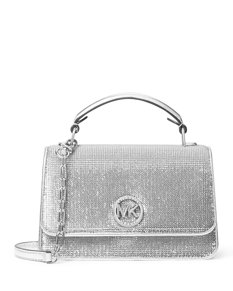 MICHAEL KORS MICHAEL MICHAEL KORS DELANCEY EAST WEST CHAIN CROSSBODY