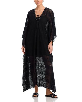 Kobi Halperin - Ruth Chain V Neck Caftan Cover Up