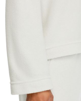 Teddy Collar Fleece Pullover