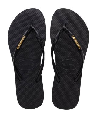 Women's Slim Logo Flip Flop Sandals