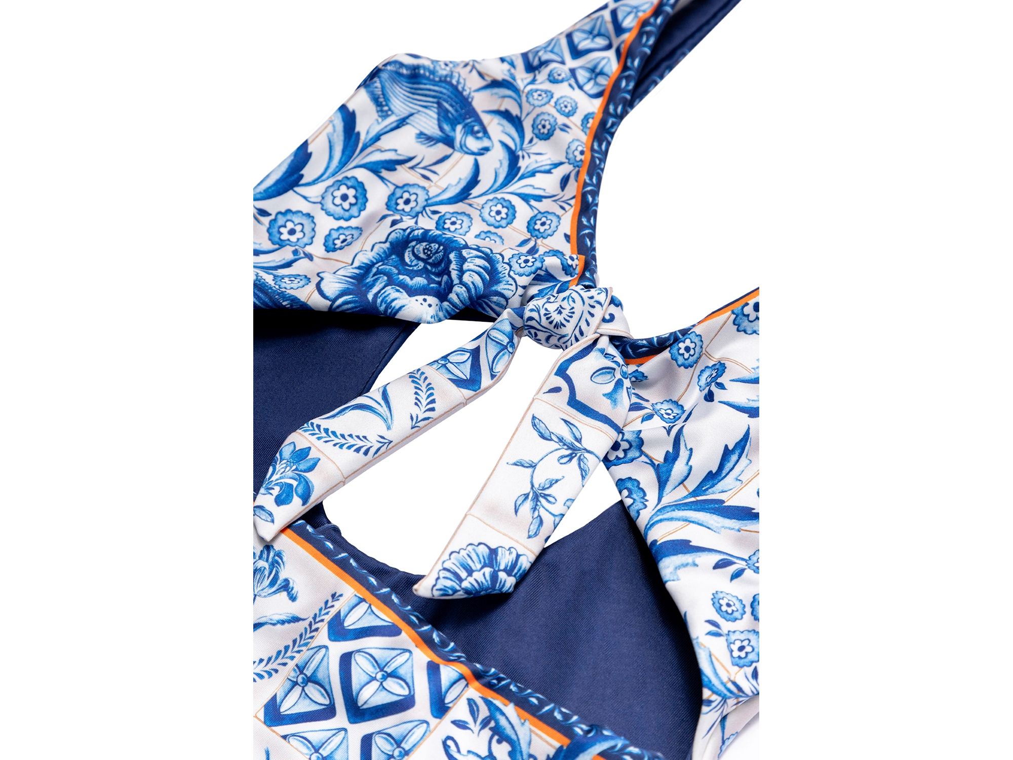 Girls' Iliana Azure Tie 1 Piece Swimsuit - Little Kid, Big Kid — Image 4