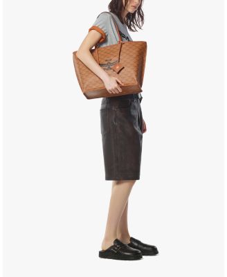 MCM Himmel Medium Lauretos Shopper Tote | Bloomingdale's