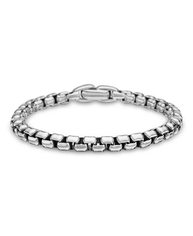 David Yurman Men's Large Box Chain Bracelet, 5mm