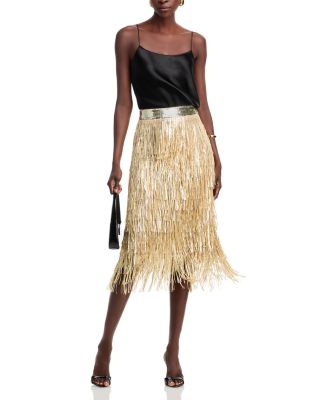The Zoe Sequin Tassel Skirt