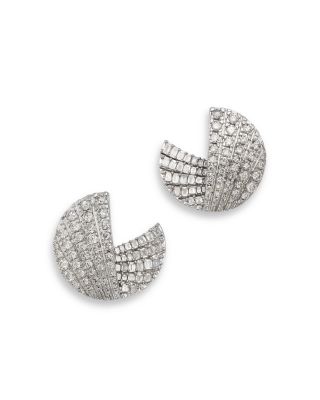 Bloomingdale's Fine Collection - Diamond Earrings in 14K White Gold, 1.50 ct. t.w.