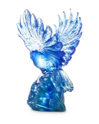 Aligned with the Light, I Soar, Blue Bird Figurine