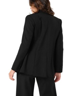 Women&#39;s Tailored Maternity Workwear Blazer in Italian Stretch Suiting Fabric 