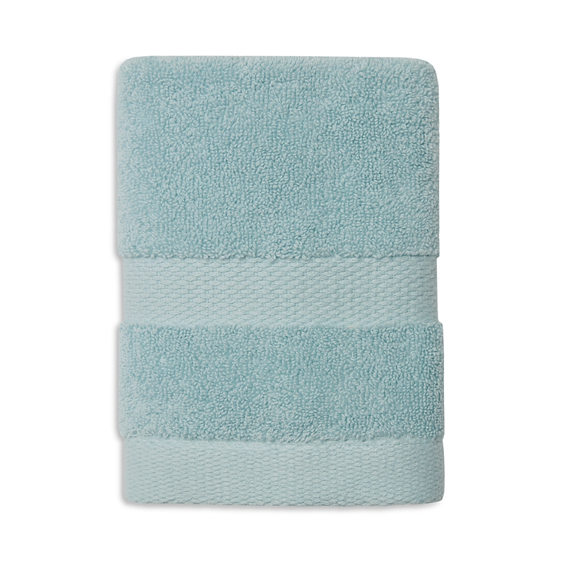 Sferra Bello Nuovo Combed Cotton Wash Cloth In Aqua