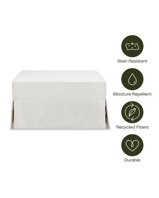 Crawford Gliding Ottoman | Water Repellent & Stain Resistant