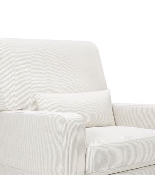 Crawford Pillowback Comfort Swivel Glider | Water Repellent & Stain Resistant