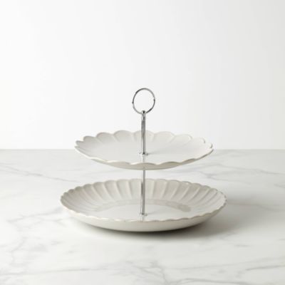 French Perle Tiered Stand