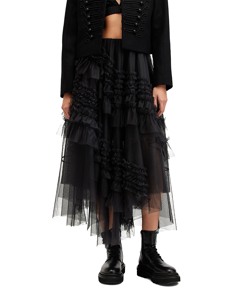 Allsaints Jen Tulle Skirt Allsaints Jen Tulle Skirt