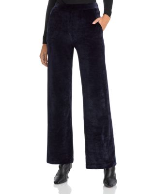 Velour Wide Leg Pants