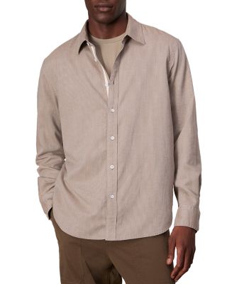 rag & bone Finch Textured Button Front Shirt